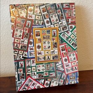Hallmark 1997 USPS Holiday Traditions Christmas Postage Stamps 500 piece Puzzle